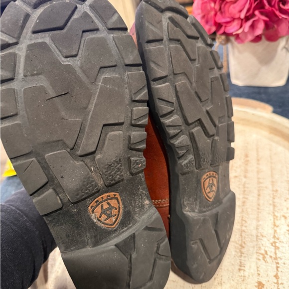 Ariat Spot Hog Men's Rustic Brown Leather Boots us 10.5D - Picture 5 of 6